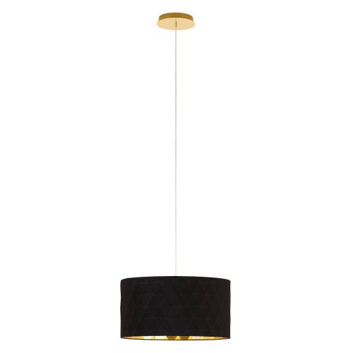 Светильник подвесной DOLORITA 39224 Eglo золотой 3 лампы, основание жёлтое латунь в стиле современный классический 