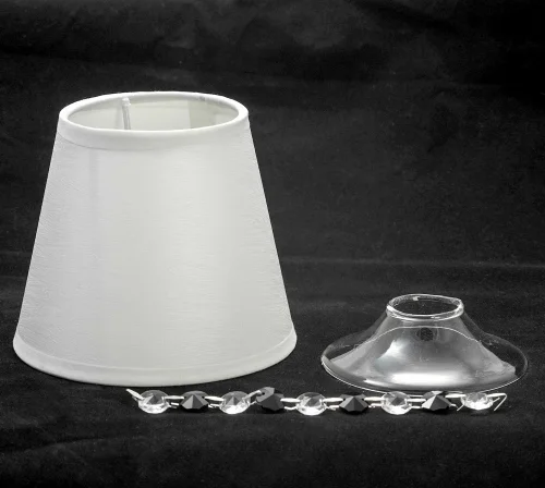 Люстра потолочная Greenlee GRLSP-8081 Lussole белая на 8 ламп, основание хром в стиле классический  фото 7