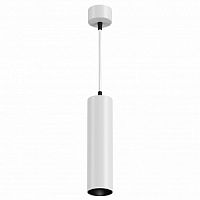 Светильник подвесной LED FOCUS LED P072PL-L12W4K Maytoni белый 1 лампа, основание белое в стиле современный хай-тек трубочки