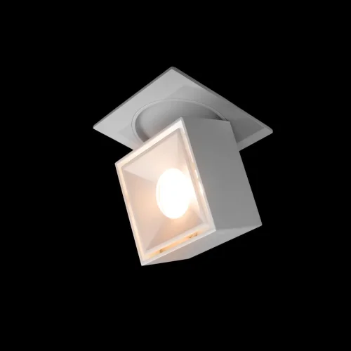 Светильник точечный LED Top 10325/B White LOFT IT белый 1 лампа, основание белое в стиле современный хай-тек квадратный фото 2