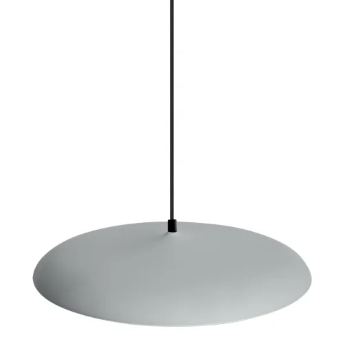 Светильник подвесной LED Plato 10119 Grey LOFT IT белый серый 1 лампа, основание чёрное в стиле современный  фото 5