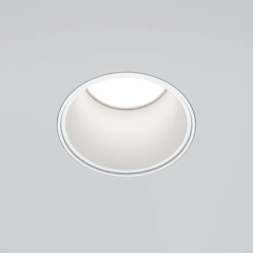 Светильник точечный Reif DL048-01W Maytoni белый 1 лампа, основание белое в стиле современный хай-тек  фото 4