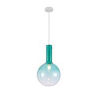Светильник подвесной Alba 4101-1P Favourite прозрачный 1 лампа, основание белое в стиле современный шар