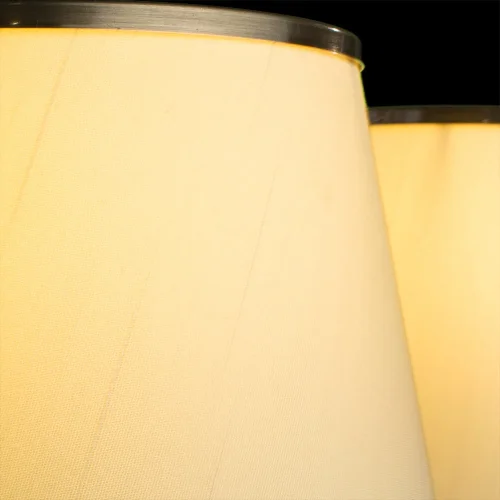 Люстра подвесная  ALICE A3579LM-5AB Arte Lamp белая на 3 лампы, основание античное бронза в стиле классический  фото 3