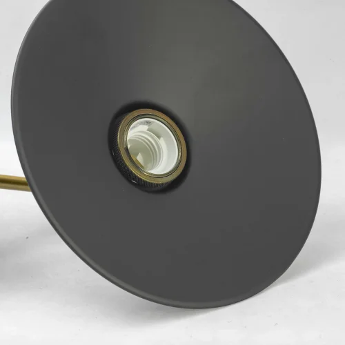 Бра лофт New York GRLSP-9100 Lussole чёрный на 1 лампа, основание чёрное в стиле лофт  фото 4