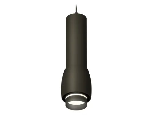 Светильник подвесной Techno spot XP1142012 Ambrella light чёрный 1 лампа, основание чёрное в стиле современный хай-тек 