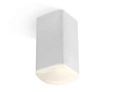 Светильник накладной Techno Spot XS XS7820022 Ambrella light белый 1 лампа, основание белое в стиле хай-тек современный квадратный