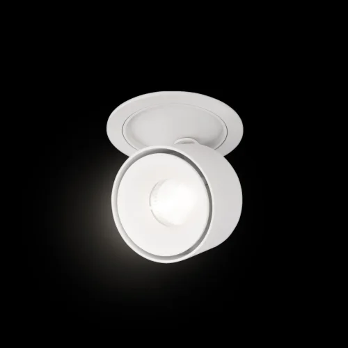 Светильник точечный LED Top 10325/A White LOFT IT белый 1 лампа, основание белое в стиле современный хай-тек круглый фото 2