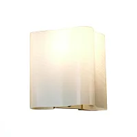 Бра SL117.511.01 ST-Luce белый 1 лампа, основание серебряное в стиле современный 