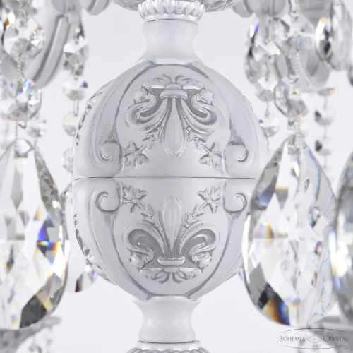 Люстра подвесная AL78101/16+8+8/300/3d A WMN Bohemia Ivele Crystal без плафона на 32 лампы, основание белое никель патина в стиле классический sp фото 4