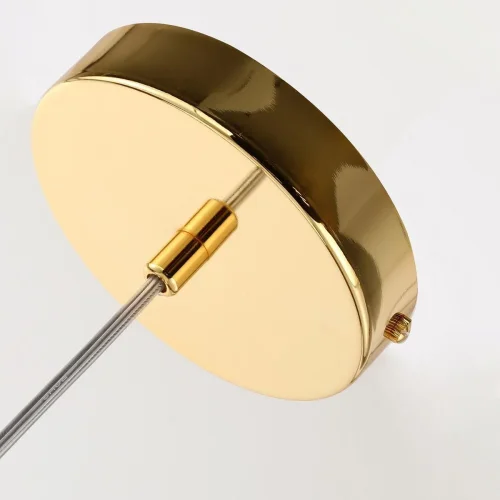 Светильник подвесной Rocky 2746-1P Favourite золотой 1 лампа, основание золотое в стиле современный трубочки фото 3