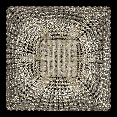 Люстра потолочная хрустальная 19282/H2/45IV G Bohemia Ivele Crystal прозрачная на 8 ламп, основание золотое в стиле классический sp фото 2