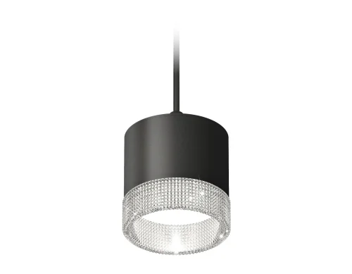 Светильник подвесной XP8111040 Ambrella light чёрный 1 лампа, основание чёрное в стиле хай-тек 