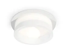 Светильник точечный XC8050015 Ambrella light белый 1 лампа, основание белое в стиле хай-тек 