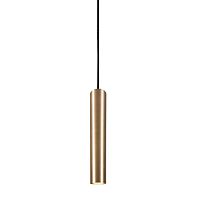 Светильник подвесной Eye 8800-NW Nowodvorski медь 1 лампа, основание чёрное в стиле минимализм трубочки