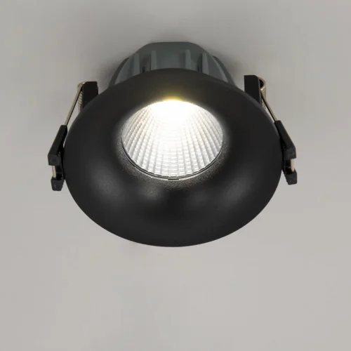 Светильник точечный LED Гамма CLD004NW4 Citilux чёрный 1 лампа, основание чёрное в стиле современный  фото 2