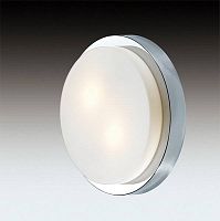 Светильник Для ванной HOLGER 2746/2C Odeon Light белый 2 лампы, основание хром в стиле для ванной модерн 
