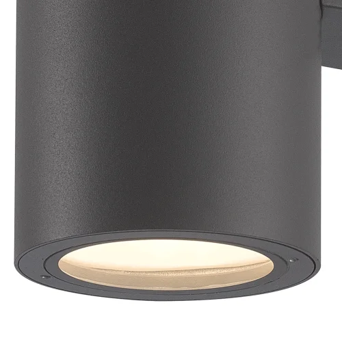 Настенный светильник Volcano 6482 Mantra уличный IP54 чёрный серый 2 лампы, плафон чёрный серый в стиле современный E27 фото 3
