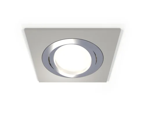 Светильник точечный Techno Spot XC XC7633082 Ambrella light серый 1 лампа, основание серое в стиле современный хай-тек квадратный