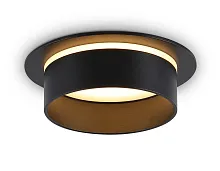 Светильник точечный TN5213 Ambrella light чёрный 1 лампа, основание чёрное в стиле хай-тек современный 