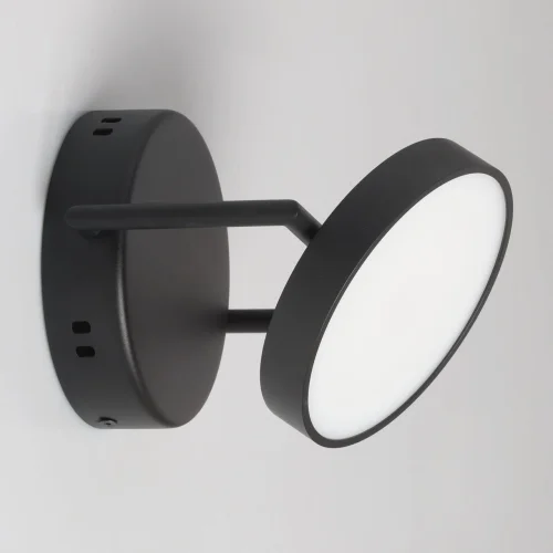 Светильник потолочный LED с пультом Гэлэкси 632017501 DeMarkt чёрный 1 лампа, основание чёрное в стиле хай-тек с пультом фото 7