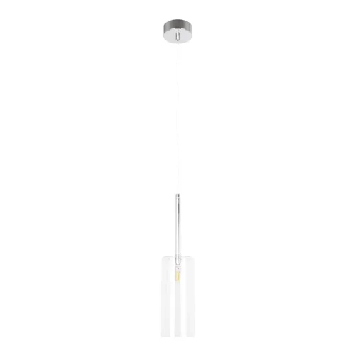 Светильник подвесной Spillray 10232/B White LOFT IT прозрачный 1 лампа, основание хром в стиле современный 