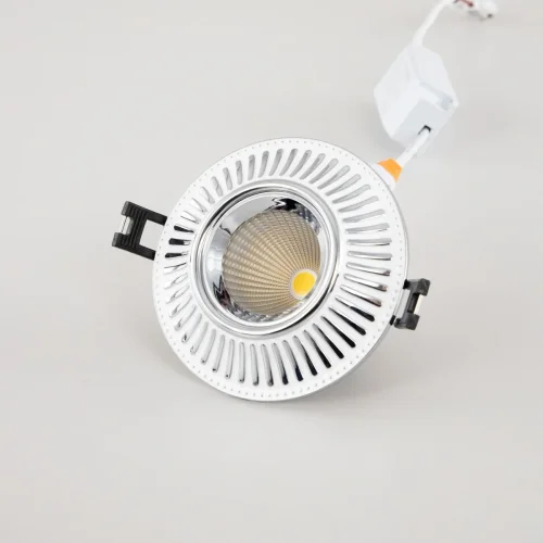 Светильник точечный LED Дзета CLD042NW1 Citilux белый 1 лампа, основание белое в стиле классический  фото 5