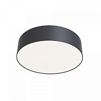 Светильник потолочный LED Zon C032CL-L32B4K Maytoni белый 1 лампа, основание чёрное в стиле современный 