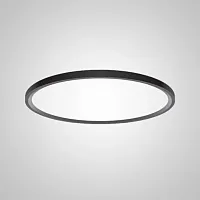 Светильник потолочный EXTRASLIM D60 Black 212741-26 ImperiumLoft чёрный 1 лампа, основание чёрное в стиле современный 