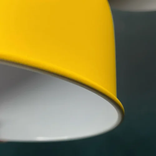 Светильник подвесной Grain 178315-26 ImperiumLoft жёлтый 1 лампа, основание жёлтое в стиле современный скандинавский  фото 5
