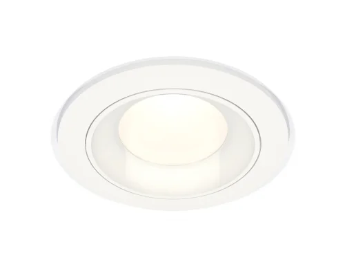 Светильник точечный Techno Spot XC XC7621060 Ambrella light белый 1 лампа, основание белое в стиле хай-тек современный круглый