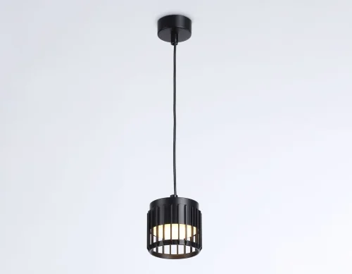 Светильник подвесной TN71171 Ambrella light чёрный 1 лампа, основание чёрное в стиле хай-тек современный  фото 3
