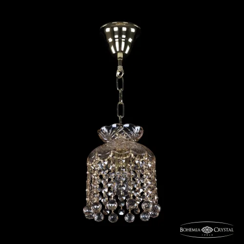 Светильник подвесной 14781/15 G Balls M721 Bohemia Ivele Crystal прозрачный 1 лампа, основание золотое в стиле классический balls