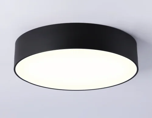 Светильник потолочный LED Air Alum FV5521 Ambrella light чёрный 1 лампа, основание чёрное в стиле современный хай-тек  фото 2
