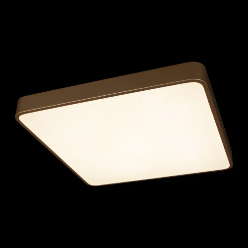 Светильник потолочный LED Flims 10228/D LOFT IT белый 1 лампа, основание золотое в стиле современный квадраты фото 2
