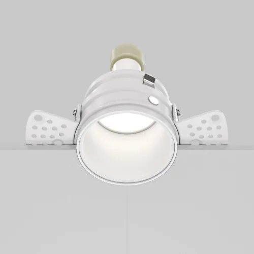 Светильник точечный Reif DL048-01W Maytoni белый 1 лампа, основание белое в стиле современный хай-тек  фото 5