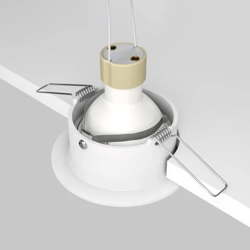 Светильник точечный Slim DL027-2-01W Maytoni белый 1 лампа, основание белое в стиле современный  фото 7
