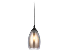 Светильник подвесной TR3535 Ambrella light серый чёрный 1 лампа, основание чёрное в стиле современный 