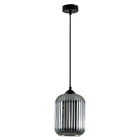 Светильник подвесной Arwen A1902SP-1BK Arte Lamp чёрный серый 1 лампа, основание чёрное в стиле современный выдувное