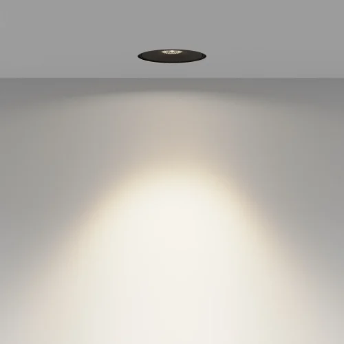 Светильник точечный LED Move DL060-9W3-4-6K-TRS-B Maytoni чёрный 1 лампа, основание чёрное в стиле современный хай-тек круглый для затирки фото 4