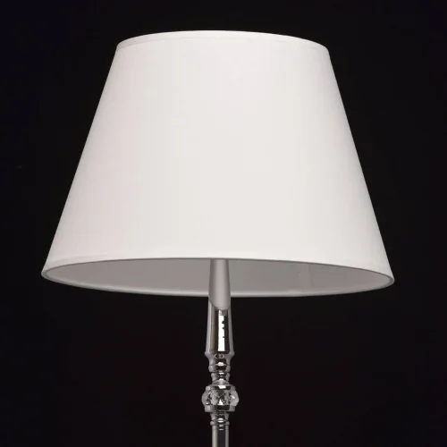Торшер Аврора 371044001 MW-Light  белый 1 лампа, основание хром в стиле классический
 фото 3
