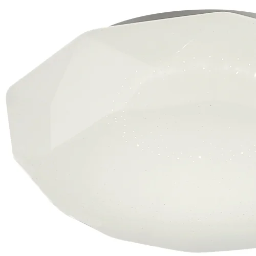 Светильник потолочный LED DIAMANTE 5935 Mantra белый 1 лампа, основание белое в стиле современный  фото 3