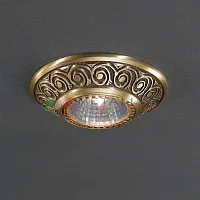 Светильник точечный Spot 7002 Reccagni Angelo античный бронза 1 лампа, основание античное бронза в стиле классический 
