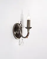 Бра MESSINA W143.1 antique Lucia Tucci без плафона 1 лампа, основание бронзовое в стиле классический арт-деко 