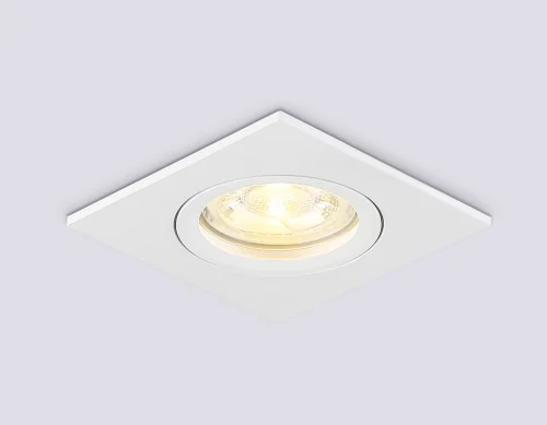 Светильник точечный Techno family TN102455 Ambrella light белый 1 лампа, основание белое в стиле современный хай-тек  фото 4
