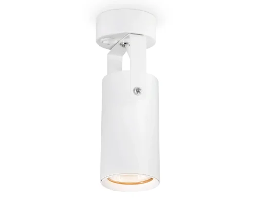 Спот с 1 лампой TA1302 Ambrella light белый GU10 в стиле хай-тек минимализм  фото 2