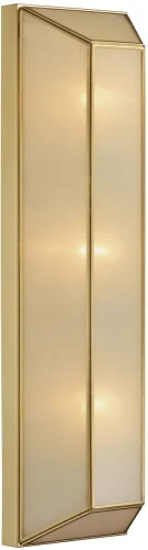 Бра Politop 4120-3W Favourite белый на 3 лампы, основание золотое в стиле современный 