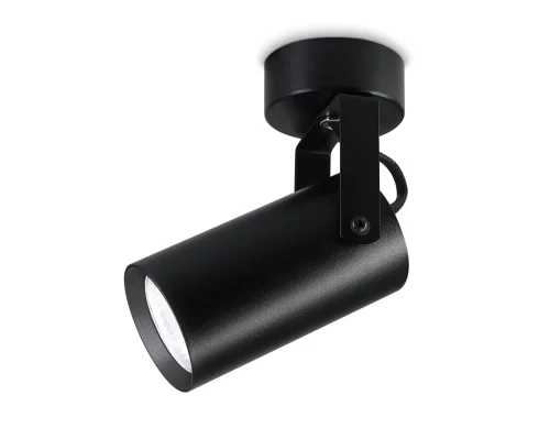 Спот с 1 лампой TA1303 Ambrella light чёрный GU10 в стиле минимализм хай-тек 