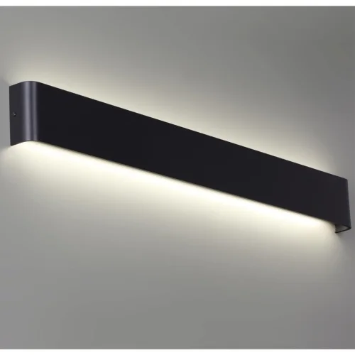 Настенный светильник LED Asa 359168 Novotech уличный IP65 чёрный 1 лампа, плафон чёрный в стиле хай-тек современный LED фото 4