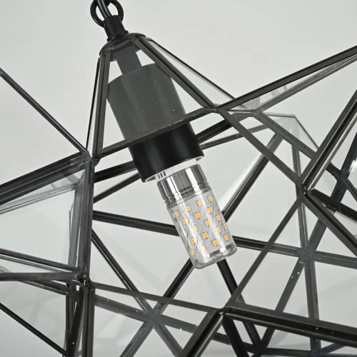 Светильник подвесной Star 189644-26 ImperiumLoft серый 1 лампа, основание чёрное в стиле современный  фото 3